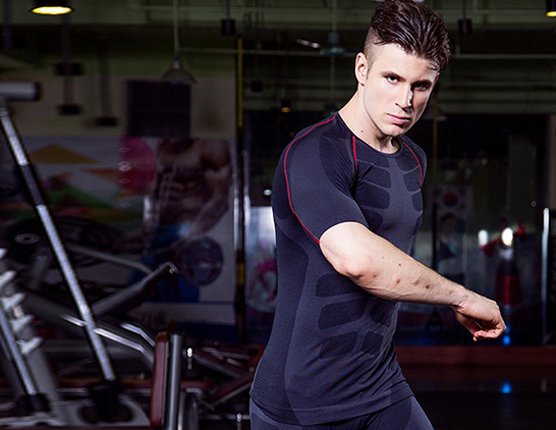 Custom Gym Clothing Manufacturers Gold Garment