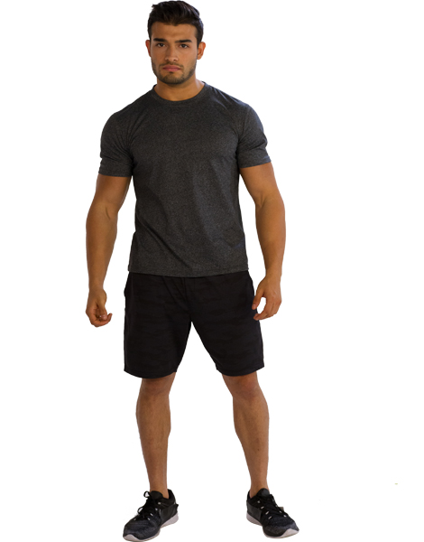 Buy Grey Full Sleeve Tees for Men From Gym Clothes Store in USA & Canada