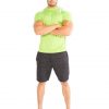 mens short sleeve sweatshirt for gym