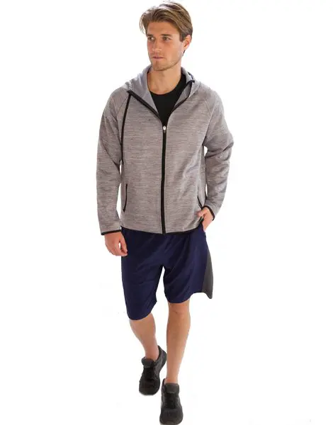 Wholesale Plain Hooded Jacket for Men From Gym Clothes