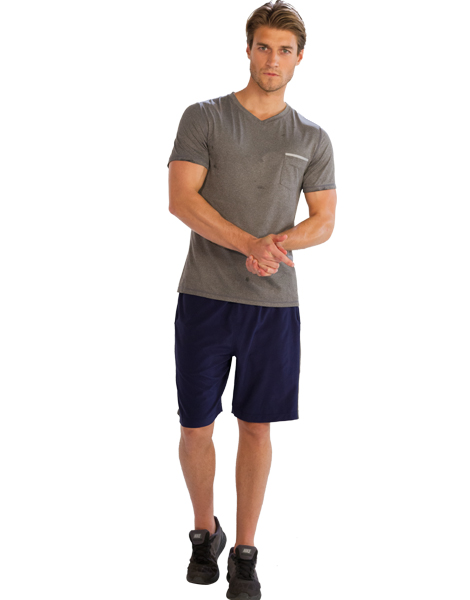 Wholesale Quick Dry Half Sleeve Fitness Clothing From Gym Clothes