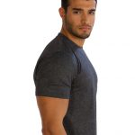 half sleeve shirts men for gym