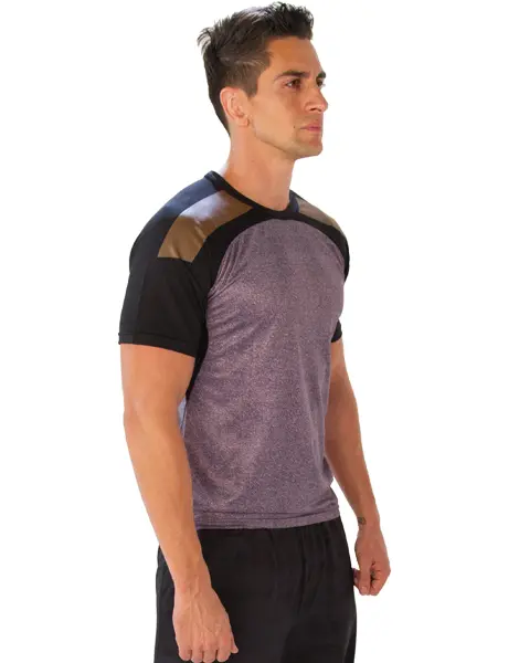mens short sleeve shirts for gym