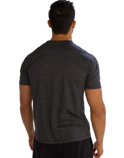 Wholesale Men's Grey Blank Simple Half T-Shirt From Gym ...