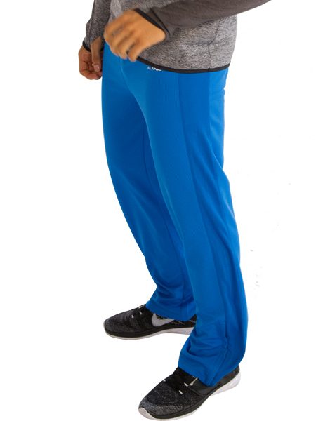 Wholesale Electric Aqua Blue Gym Pants for Men From Gym Clothes