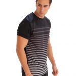 mens short sleeve sweatshirt for gym