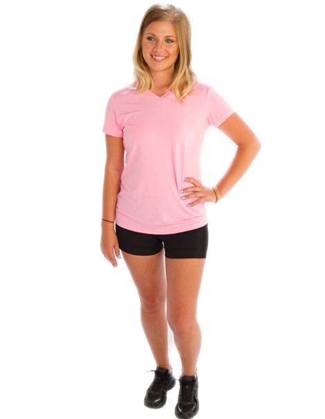 half sleeve shirts women for gym