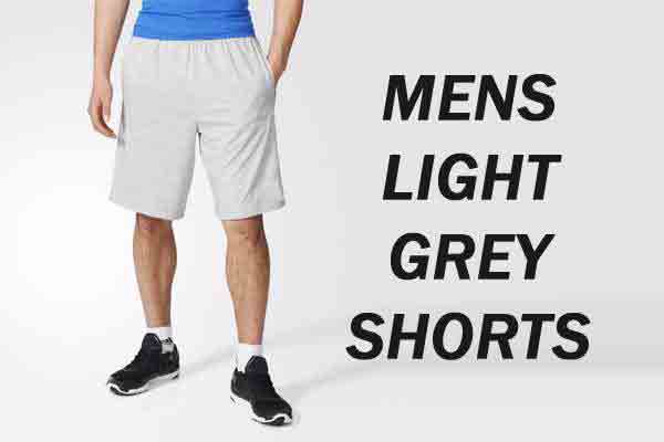 A Pair of Light Grey Shorts Can Add Versatility to Your Closet with Panache