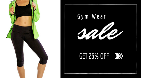 gym gear sale