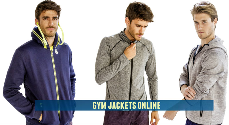 Men’s gym jackets and outerwear