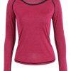 Heather Skinny Pullover Gym T-Shirt