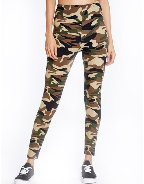 camouflage track pants women's