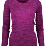 Heathered Long Sleeve Running Top