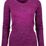 Heathered Long Sleeve Running Top