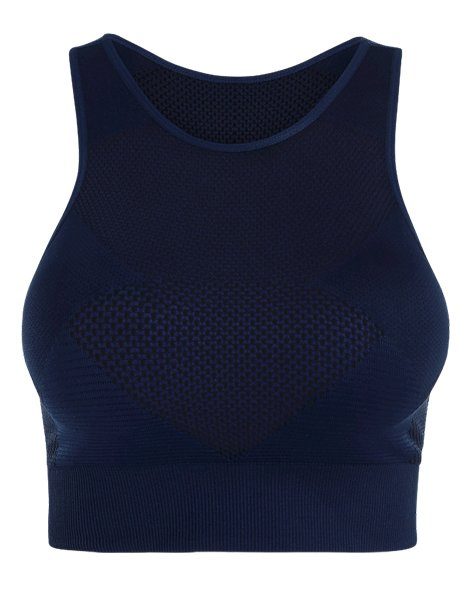 Download Wholesale Padded Mock Neck Crop Gym Bra Top From Gym Clothes