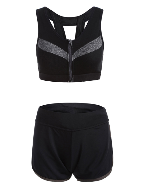 zipper-design-sporty-bra-and-gym-shorts-usa