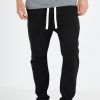 black-double-knit-gym-pant