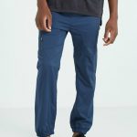 blue performance jogger for men