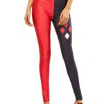 geometric-print-contrast-stretchy-leggings-USA