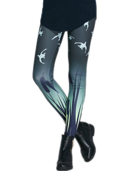 halloween-stretchy-ghost-print-leggings-usa