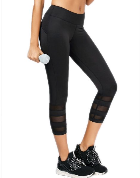 cropped leggings gym