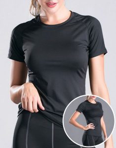 Quick Dry Women Fitness Tshirt Manufacturers