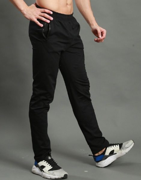 Wholesale Black Athletic Fit Track Pant For Men From Gym Clothes