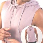 Purple Sleeveless Fitness Hoodie Manufacturer