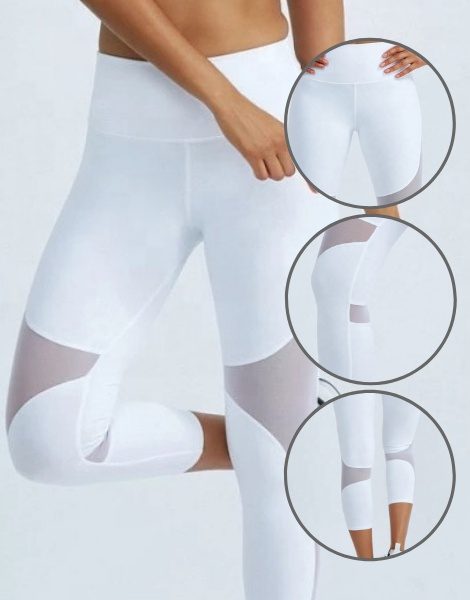 leggings with see through panels