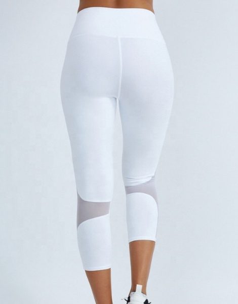 gym leggings with see through panels