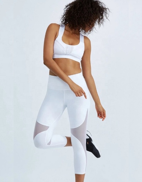 Wholesale See Through Skinny Sport Leggings From Gym Clothes