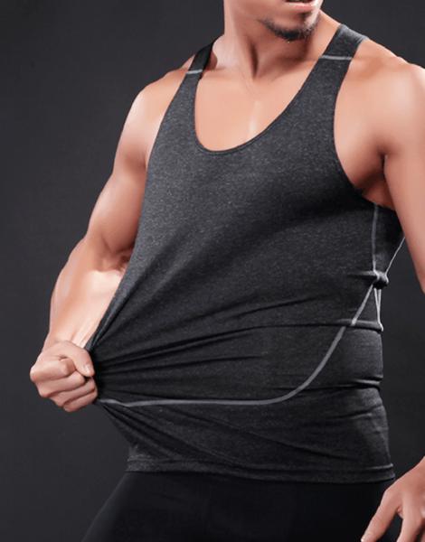 breathable sleeveless fitness tank top