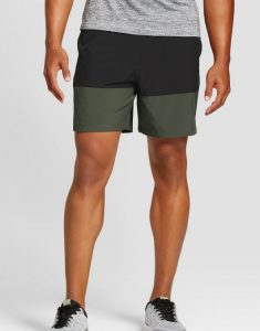 Color Blocked Fitness Shorts
