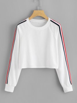 stripe-tape-fitness-pullover