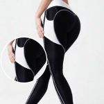 Fitness Leggings With Side Mesh Pocket