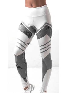 High Waist Printed Slim Ankle Fitness Leggings Australia