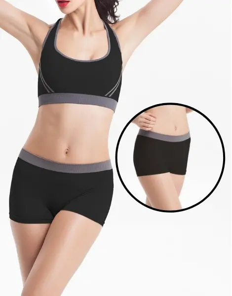 Custom Seamless Sports Bra And Shorts