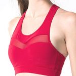 mesh fitness bra manufacturer usa