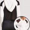 Mesh Panel Compression Fitness Hoodies UAE