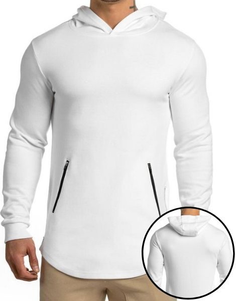 gym and workout clothes Hoodies Mens Clothing Activewear Alpha Industries X-fit Pullover Hoodie in White for Men 