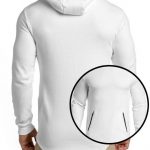 White Fitness Hoodies Canada