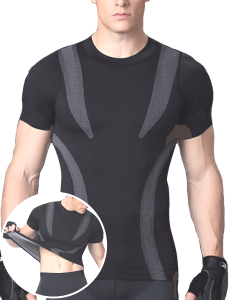 Anti-wrinkable Fitness Shirts Manufacturers