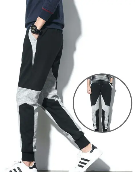 Custom Color Block Workout Joggers Manufacturer AU