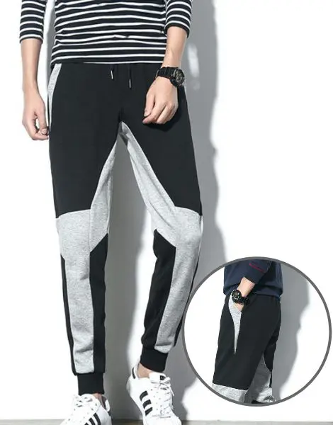Custom Color Block Workout Joggers Manufacturer