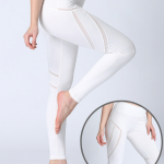 High Waist Mesh Yoga Leggings Manufacturers