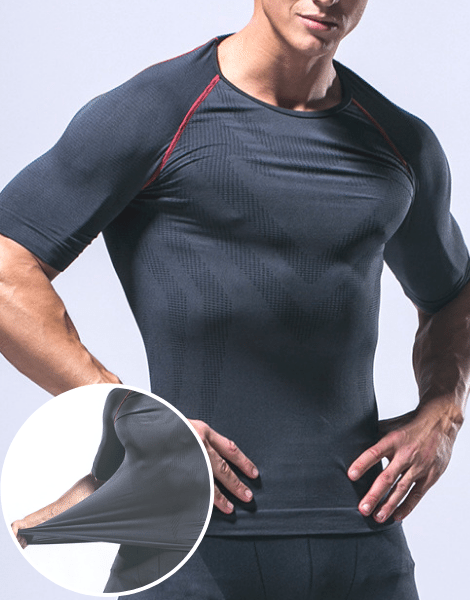 Short Sleeve Compression Sportswear Manufacturer