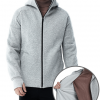 Gray Heated Down Jacket Manufacturer USA