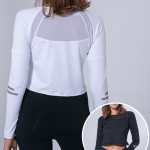 Long Sleeve Sports Crop Top Manufacturer USA