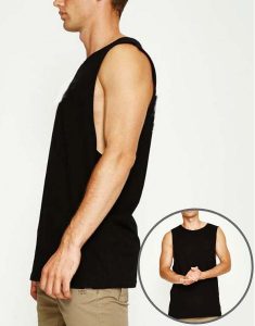 Custom Black Sleeveless Tank Top Manufacturers