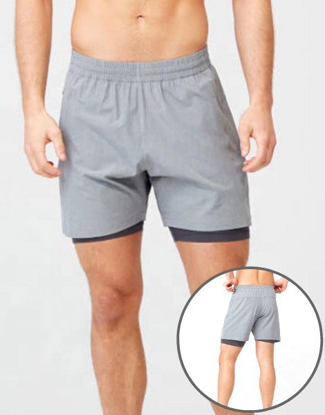 Wholesale Stretchable Mens Gym Short 
